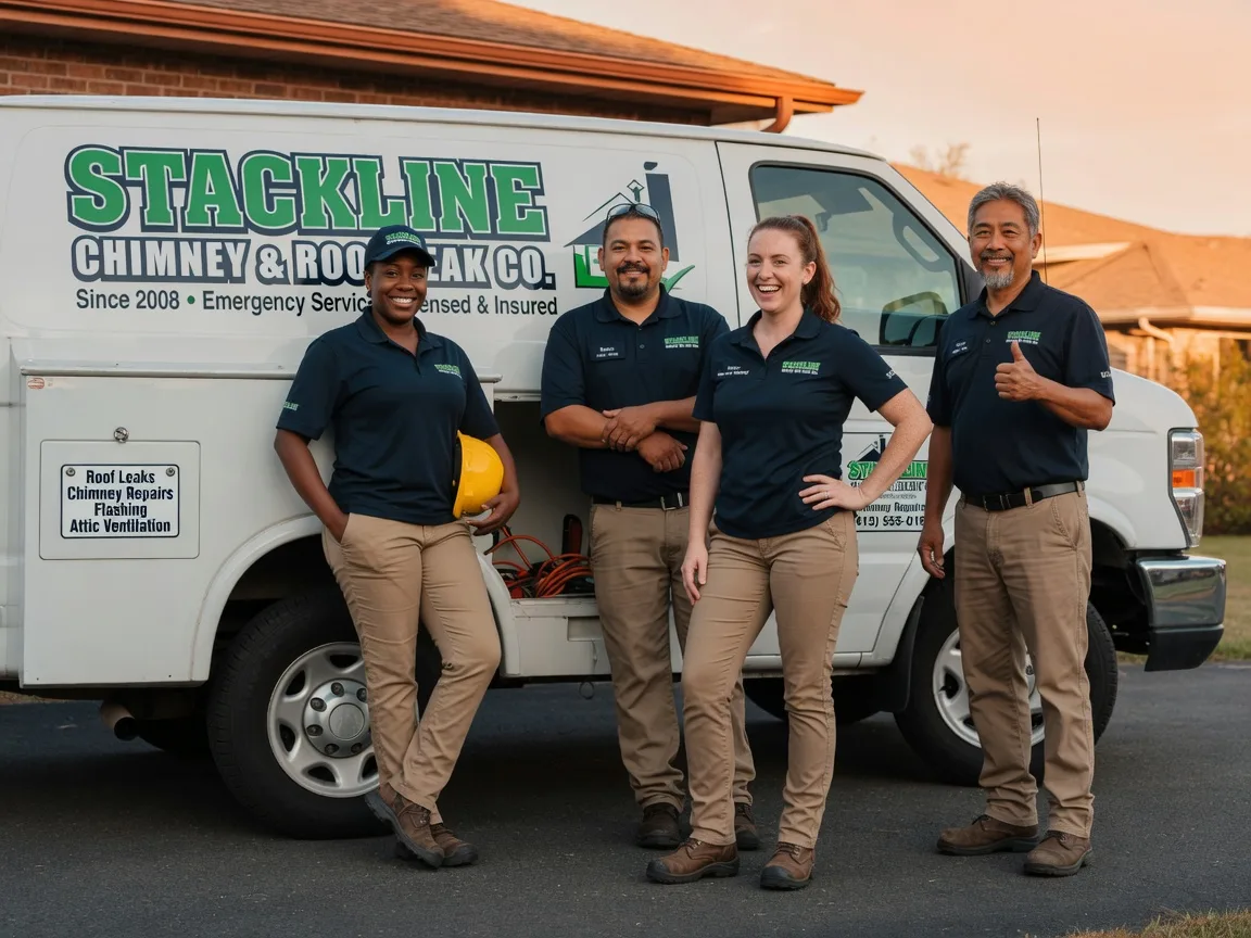 Chimney flashing repair company in Mineral, WA
